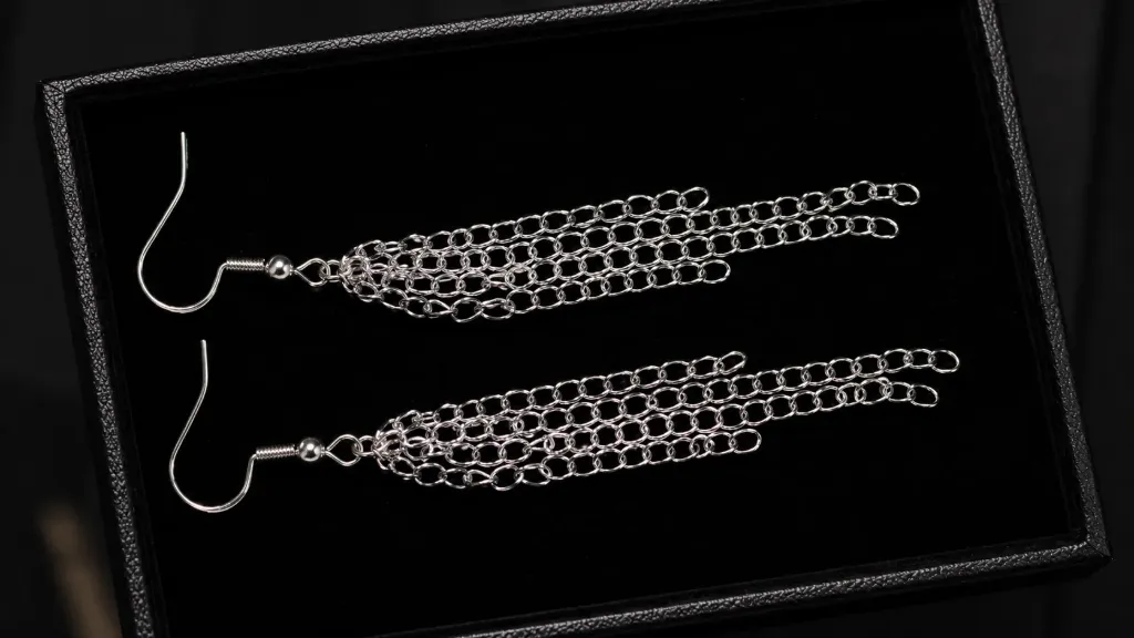 Boucle chaîne inox argenté