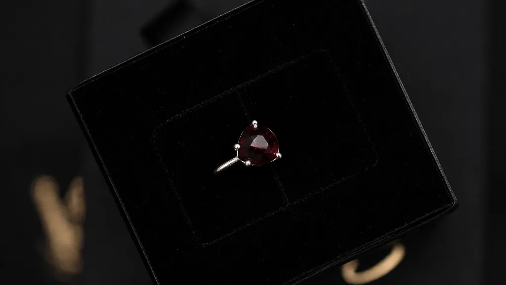 Pendentif grenat