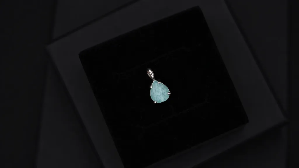 Pendentif amazonite