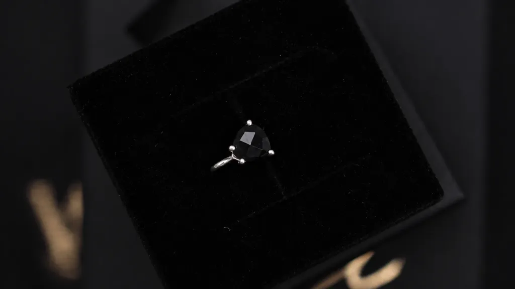 Pendentif onyx noir