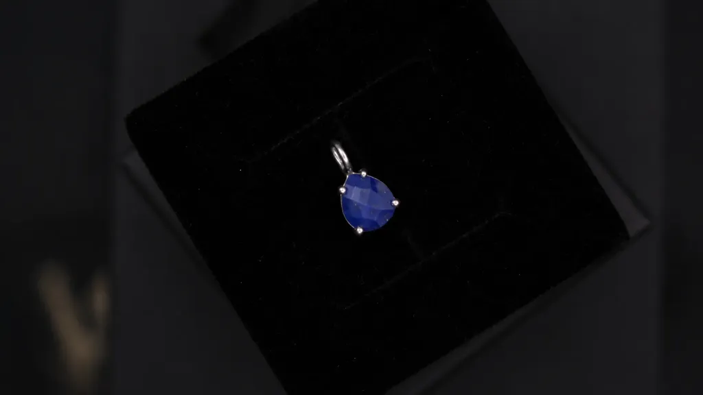 Pendentif sodalite