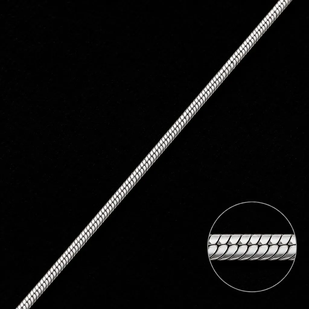[chaine serpentine 1.10mm 925 50cm] chaine serpentine