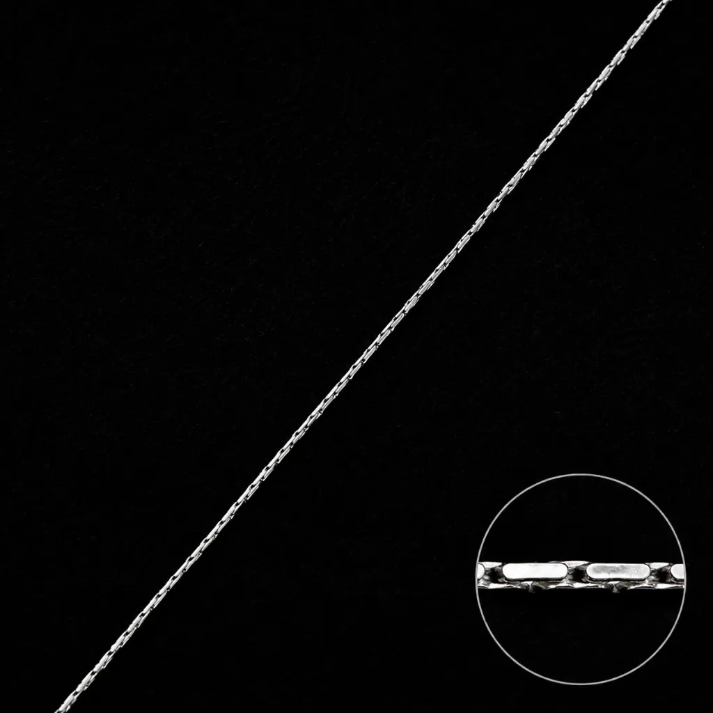 [Chaîne cardano torsadée 0,8mm] chaine cardano 925