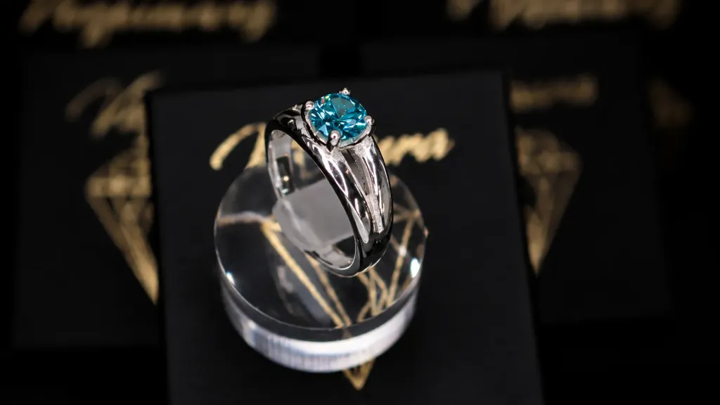 Bague Solitaire turquoise  double (48)